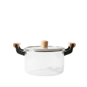 Glass Cooking Pot 2.8L (Diameter 20cm)