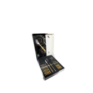 Gold and Silver Knife and Fork (Set of 6)
