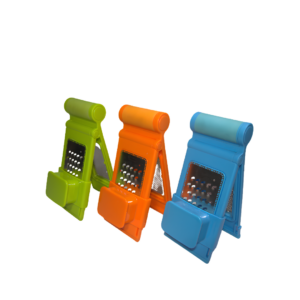 Orange Green and Blue Graters