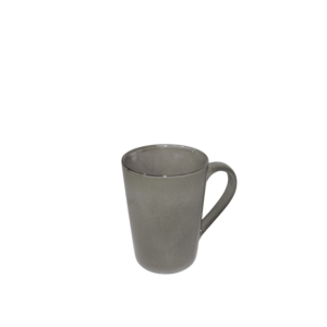 GREY-CERAMIC MUGS 9x12 CM