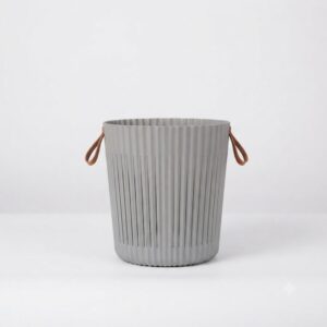 GREY LAUNDRY BASKET