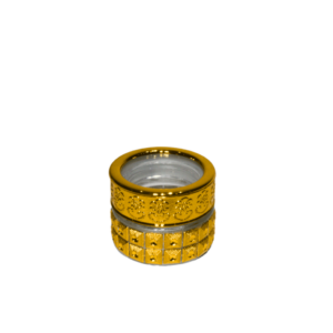 GOLD COLOR GLASS BOTTLE (X-SMALL)