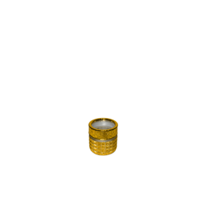 GOLD COLOR GLASS BOTTLE (MEDIUM)
