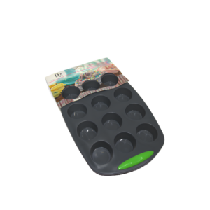 12 CUPS IN 1 MOLD CUPCAKE SILICONE MOULD