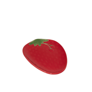 strawberry plate