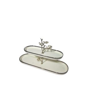 2 TIER  SWEET DISH WB1467
