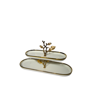 2 TIER  SWEET DISH WB1468