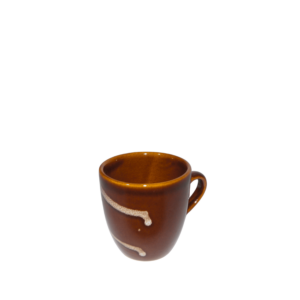 BROWN GLAZED MUGS
