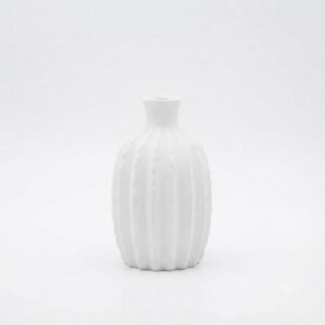White Ceramic Vase 10 inches
