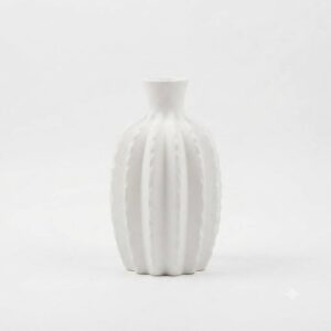 White Ceramic Vase 11.5 inches