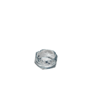 Clear Glass and Design Glass Ashtray