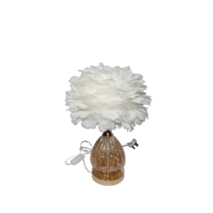 BEDSIDE LAMP MIX COLORS FEATHER (LIT-05)