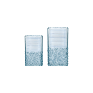 GLASS POT VASE RT OW 5